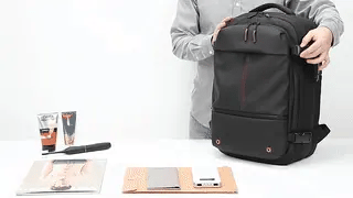 Mochila de viaje SpaceSaver Pro con sistema de compresión integrado | elesira