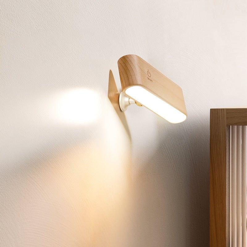 Wood Charging Dock – Elegant 360° Power and Light Control | elesira