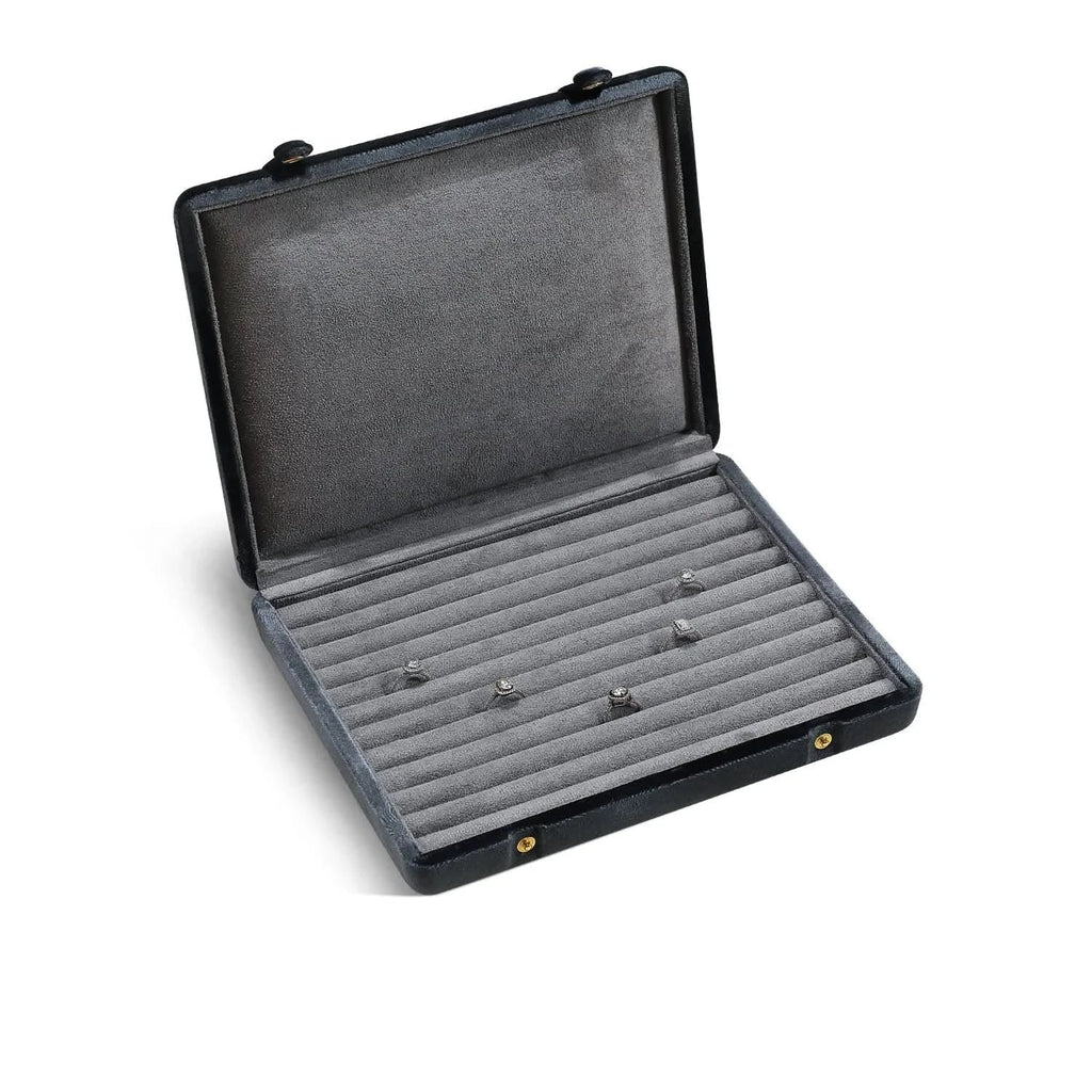 Velvet Jewelry Organizer Case for Elegant Vanity Storage | elesira