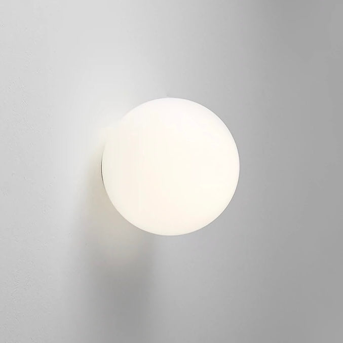 Lámpara esférica de luz blanca cálida para montaje en pared | elesira