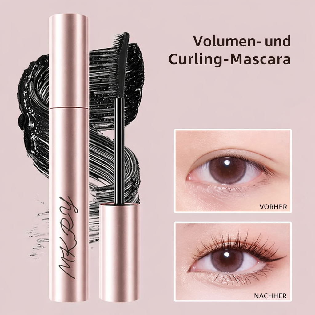 Mascara waterproof - Longueur et volume - Sans paquets et résistant aux bavures | elesira