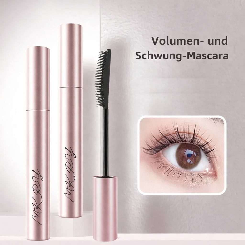 Mascara waterproof - Longueur et volume - Sans paquets et résistant aux bavures | elesira