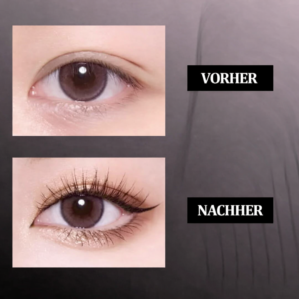 Waterdichte volumemascara voor lengte en definitie met precisieborsteltje | elesira