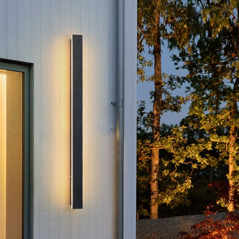 Elegantní voděodolné venkovní LED nástěnné svítidlo – moderní design | elesira