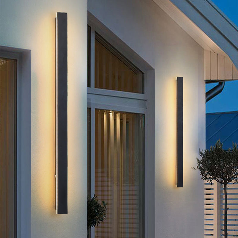 Elegantní voděodolné venkovní LED nástěnné svítidlo – moderní design | elesira