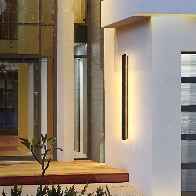 Elegantní voděodolné venkovní LED nástěnné svítidlo – moderní design | elesira