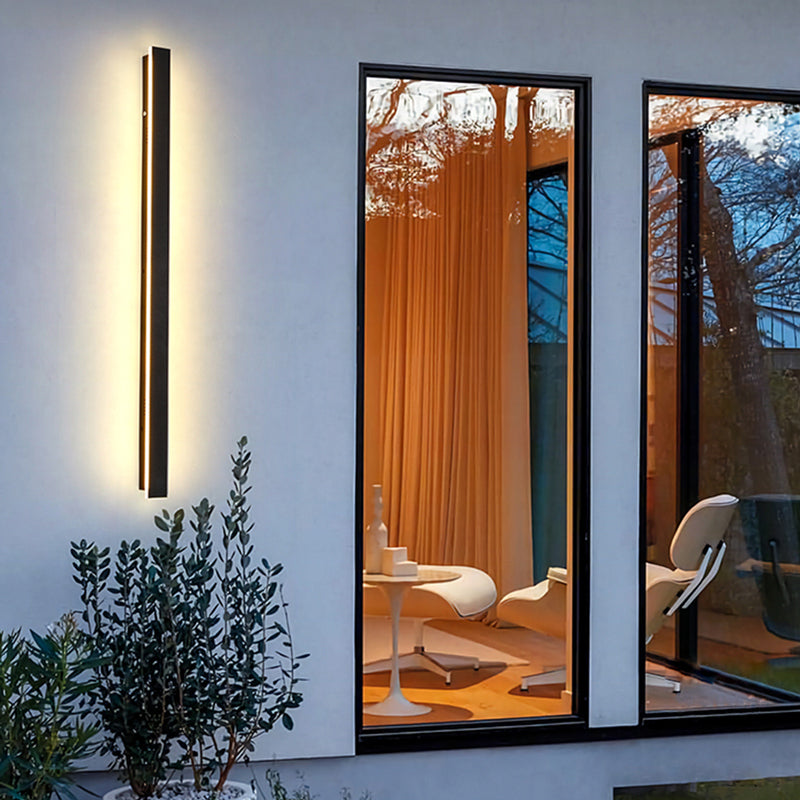 Elegantní voděodolné venkovní LED nástěnné svítidlo – moderní design | elesira