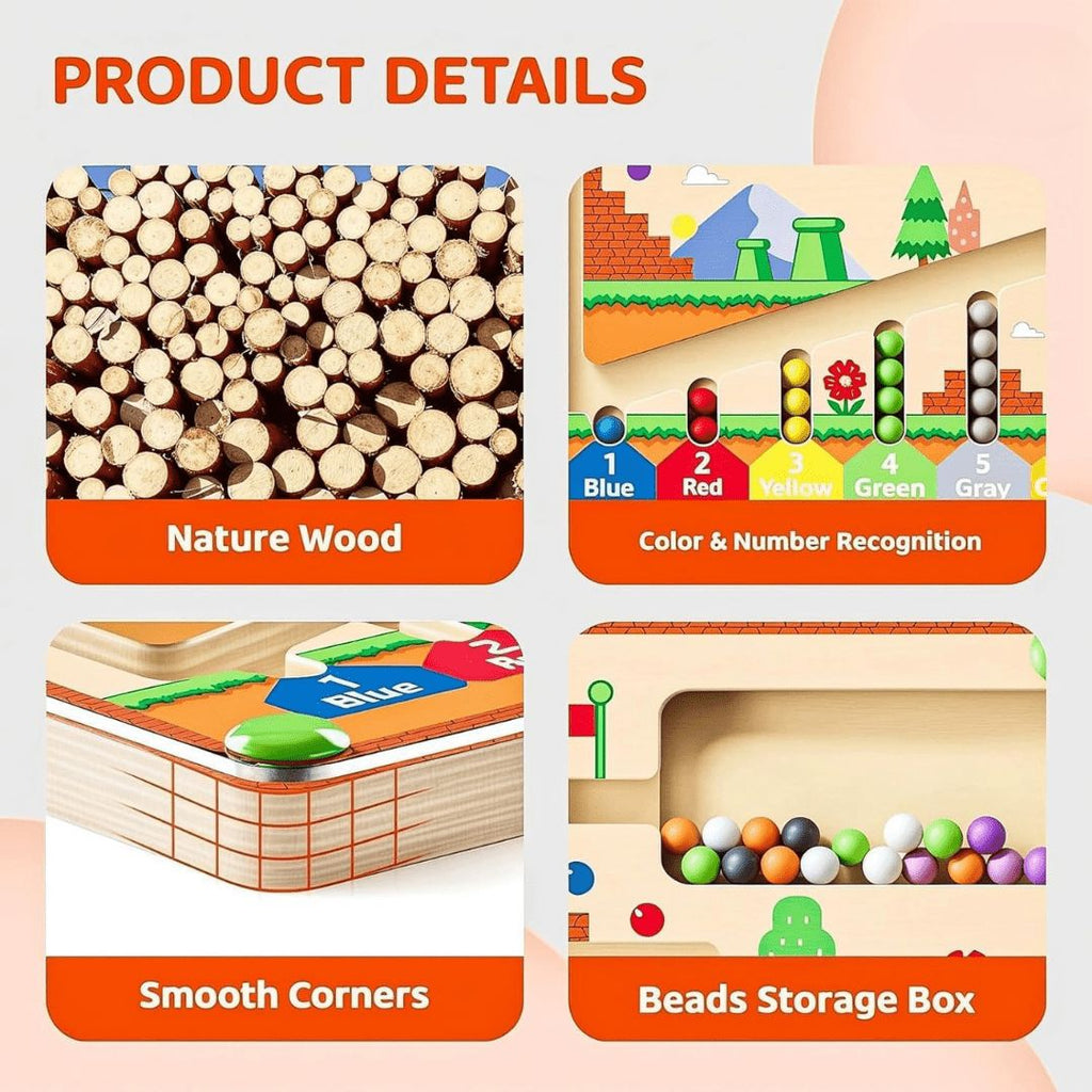 Laberinto de movimiento: ¡ideal para el desarrollo sensorial y lógico de los niños! | elesira
