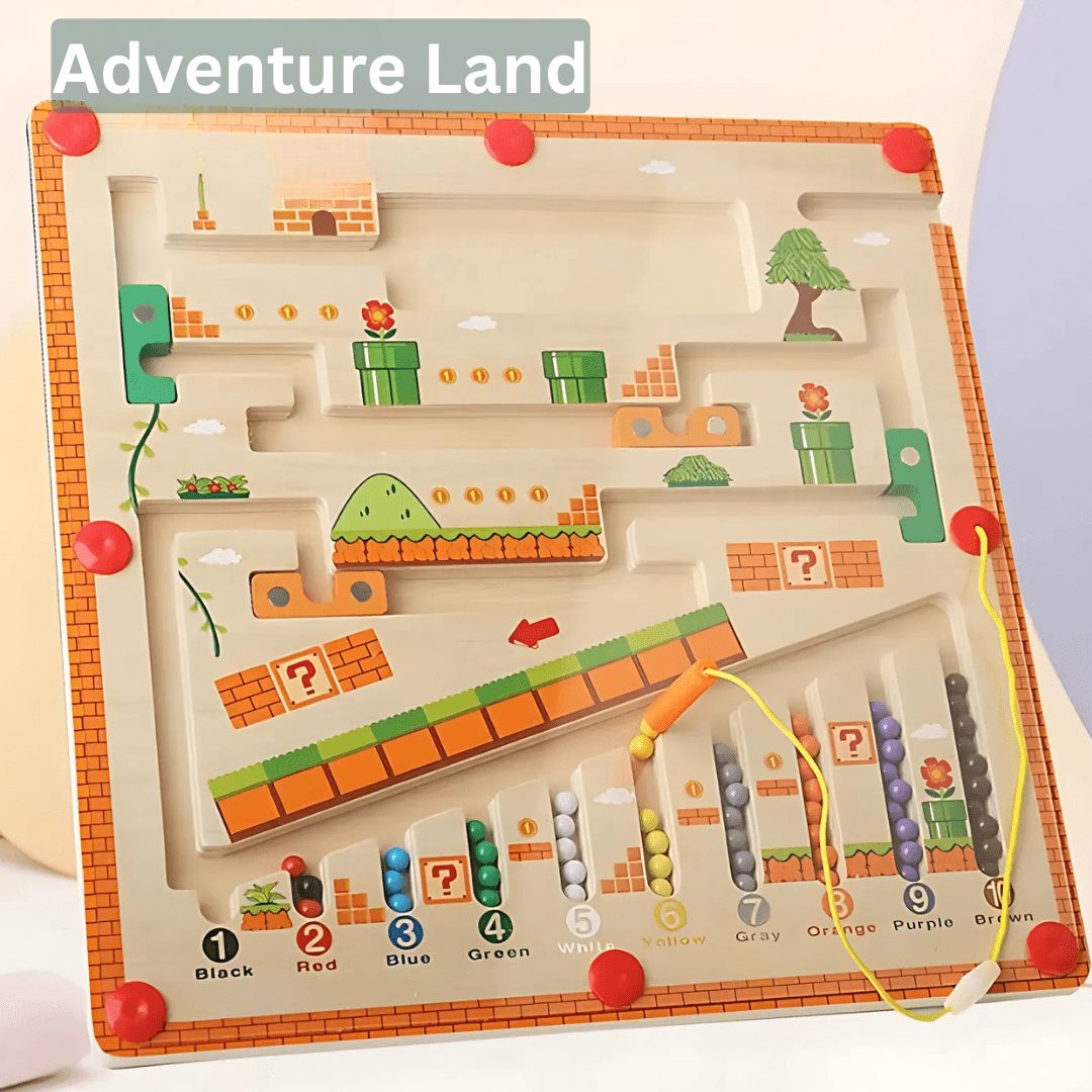 Laberinto de movimiento: ¡ideal para el desarrollo sensorial y lógico de los niños! | elesira