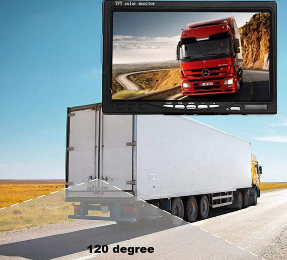 Draadloos achteruitk camerasysteem met 7-inch display voor voertuigen | elesira