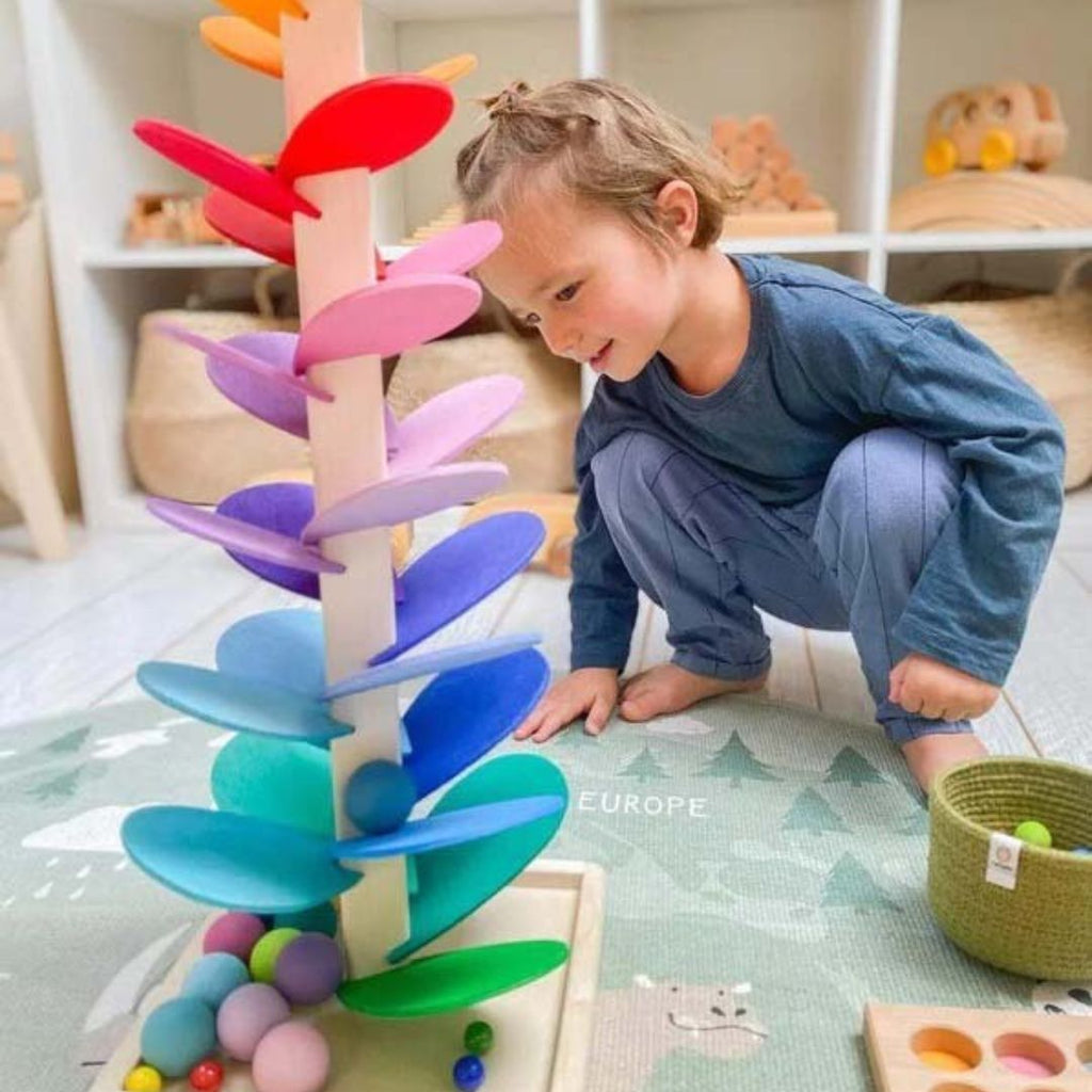Árbol de canicas fantástico – Decoración del hogar divertida y peculiar | elesira