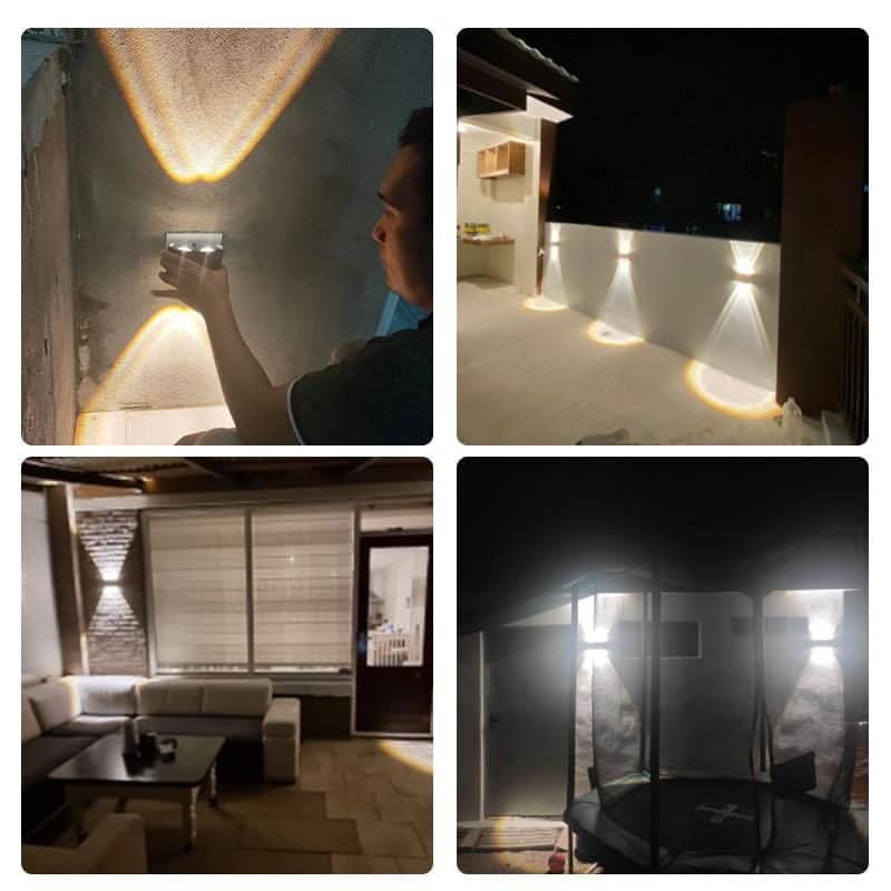 مصباح جداري خارجي مقاوم للماء بإضاءة LED | elesira
