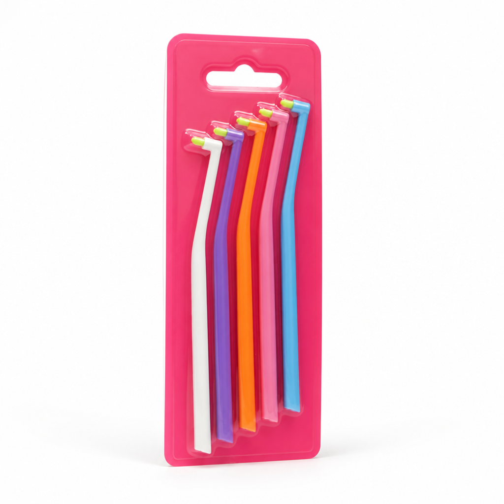 Soft Bristles & Flexible Tips Interdental Brushes (5-Pack) | elesira