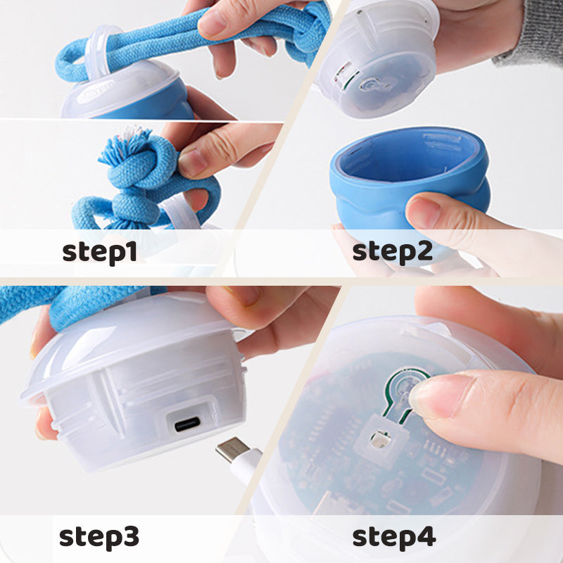 Sound-Activated LED Electronic Toy for Dogs | elesira