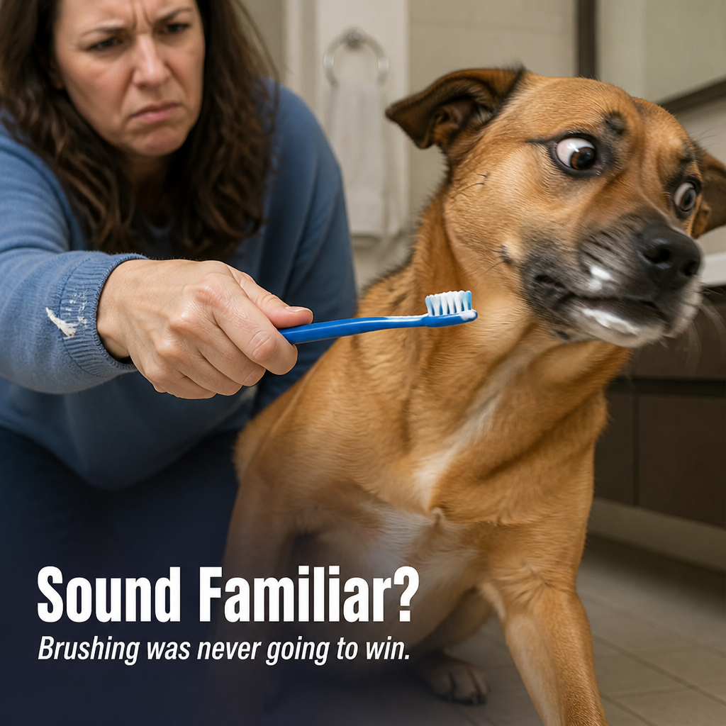 SmilePaw | Stop the Brushing Struggle and Remove Tartar in 30 Seconds a Day | elesira