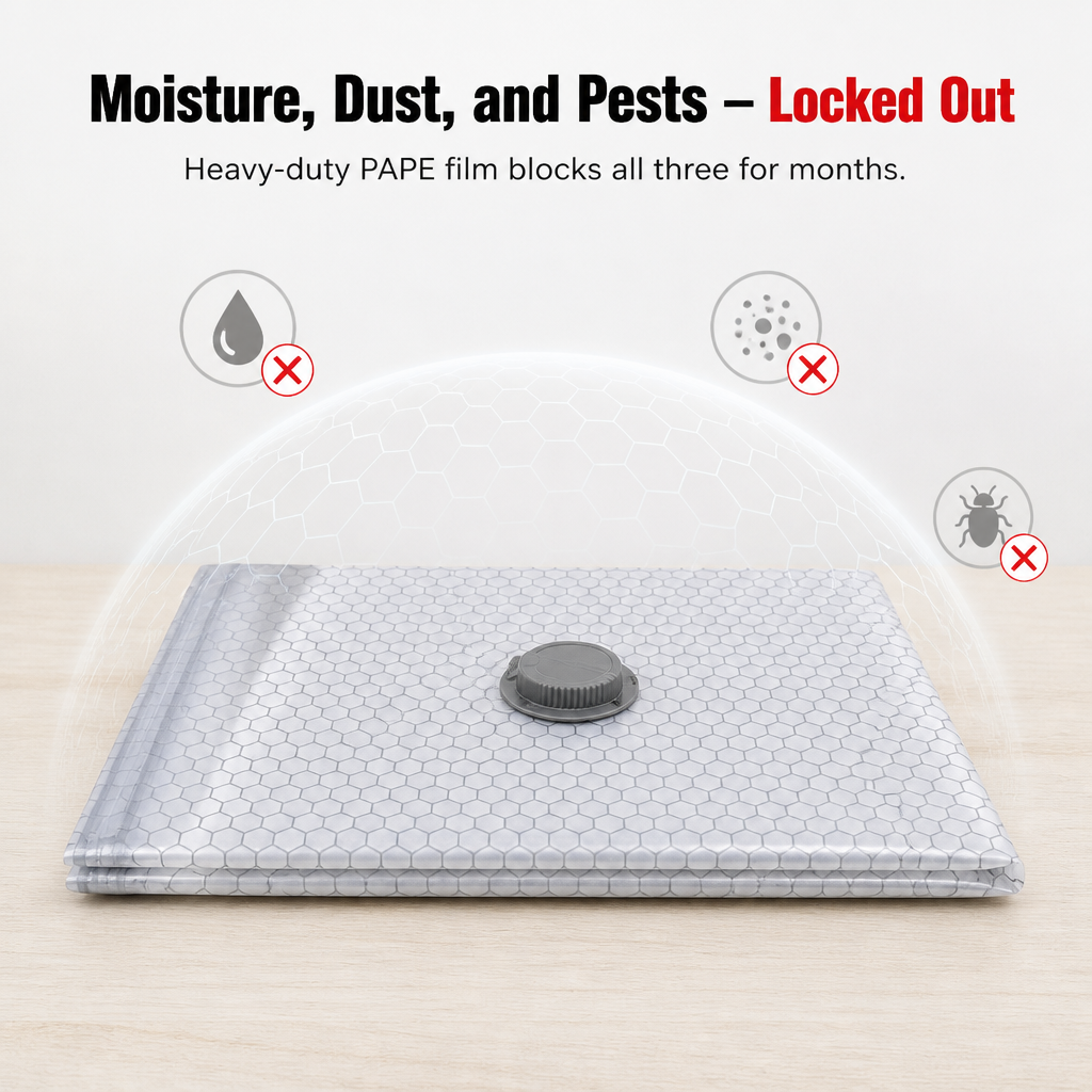 SpaceSculptor - Slash Closet Clutter by 80% Without Puffy Backup Bags | elesira