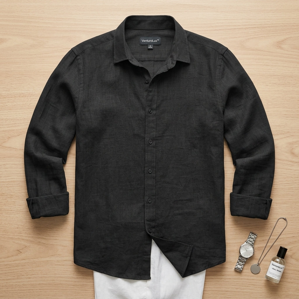 Chemise VenturoLux | Restez au frais, élégant et irrésistible toute la journée | elesira