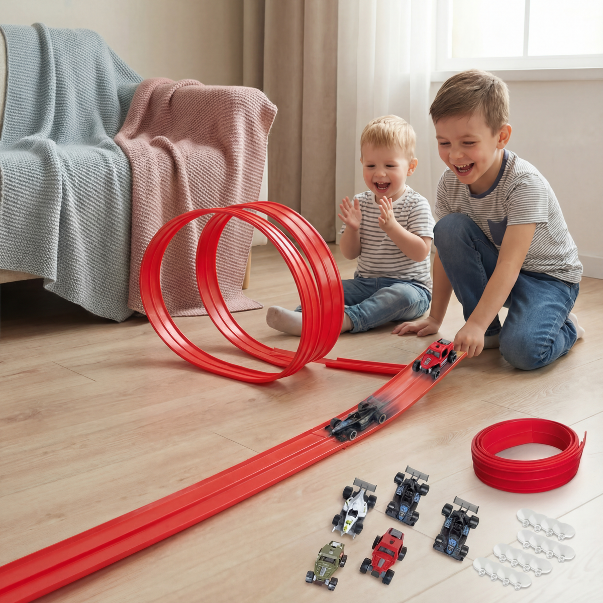 VeloBlaze | Éveillez la créativité de votre enfant avec des aventures palpitantes de courses phosphorescentes | elesira