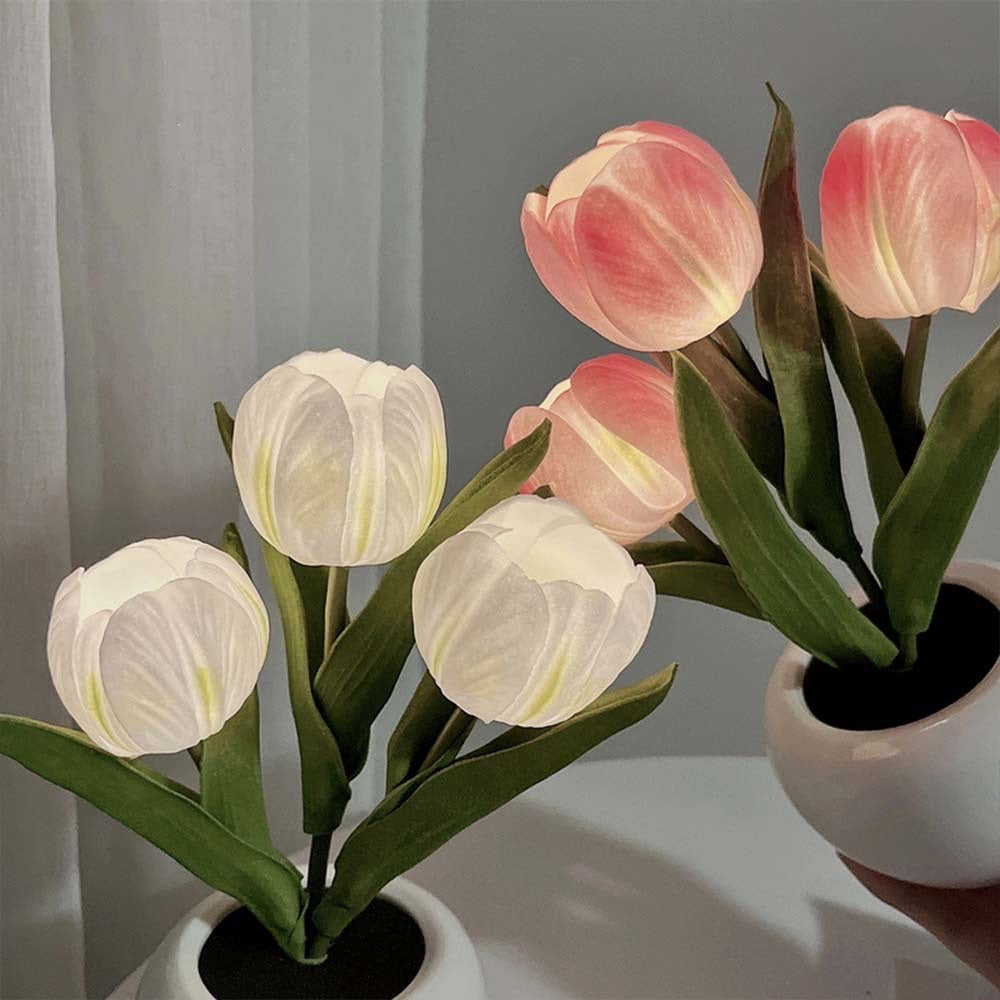 Maribel | Tulip-Shaped Night Lamp | elesira