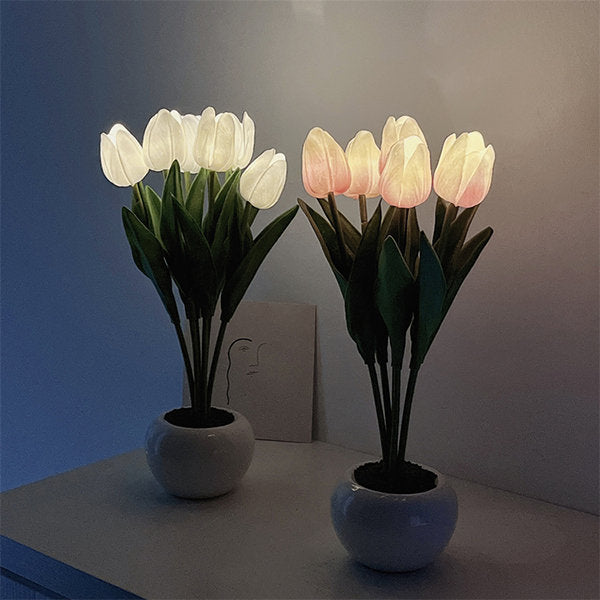 Maribel | Tulip-Shaped Night Lamp | elesira