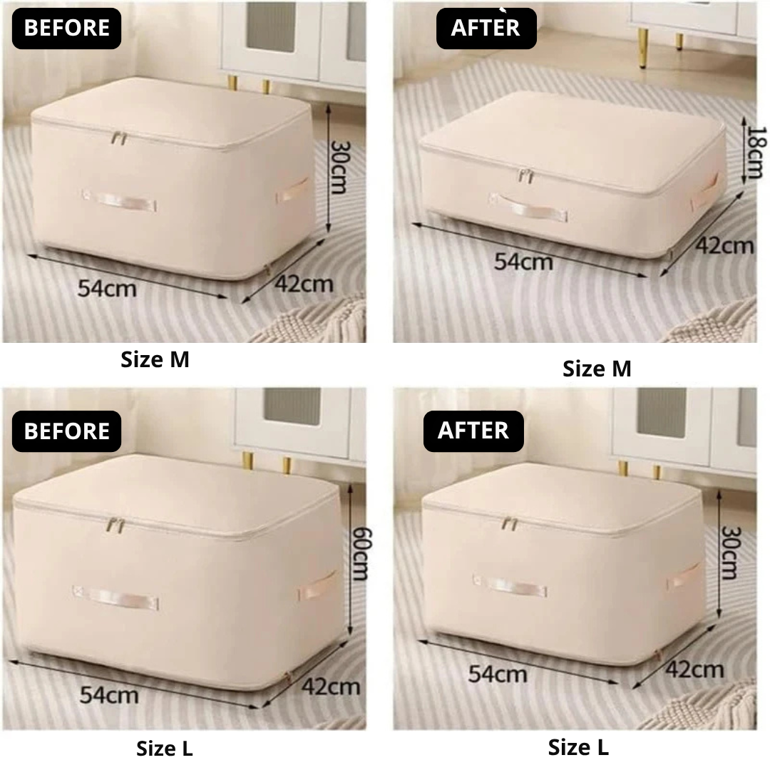 SpaceSculptor | Unlock Hidden Space and Shield Your Bulky Belongings with Effortless Compression | elesira