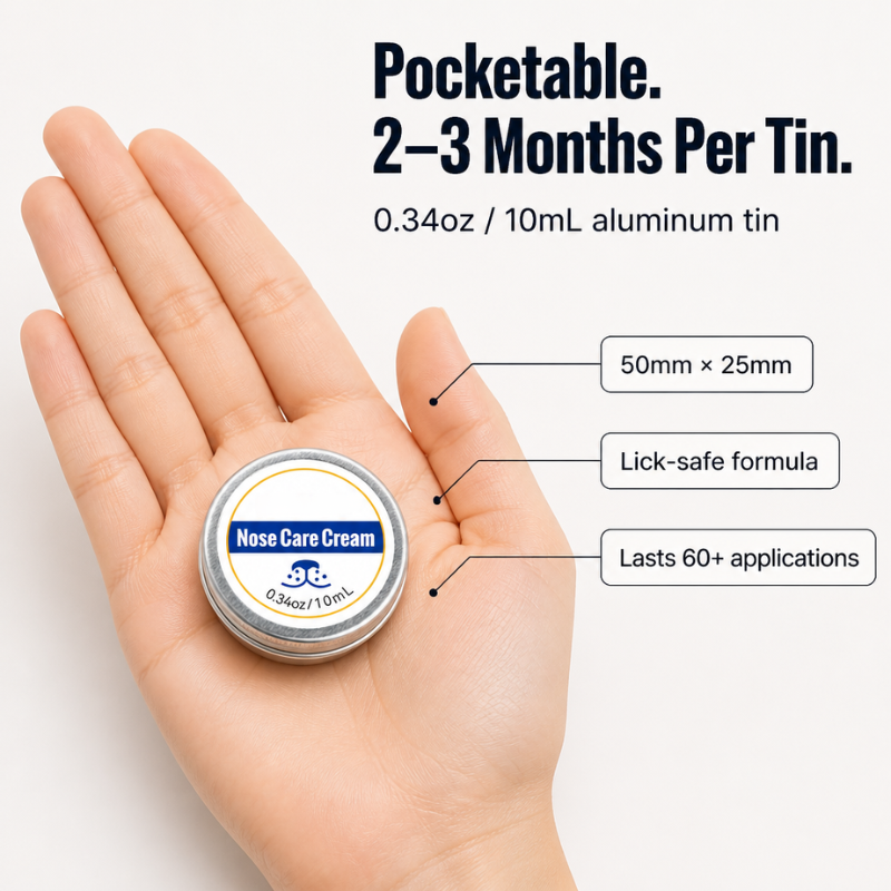 VeluraPaw | Restore His Crusty "Old-Man Nose" to Smooth, Healthy Black | elesira
