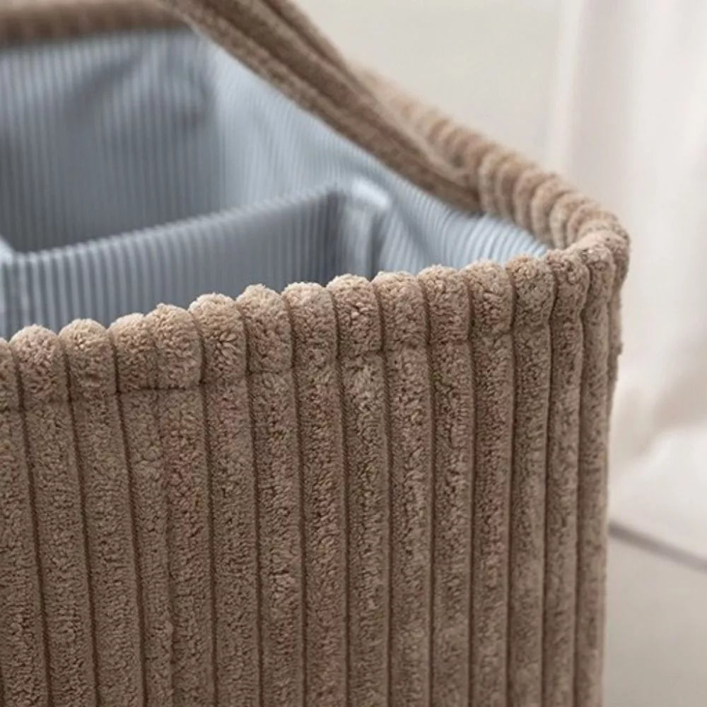 Panier de rangement polyvalent avec séparateurs - Organisateur avec poignées | elesira