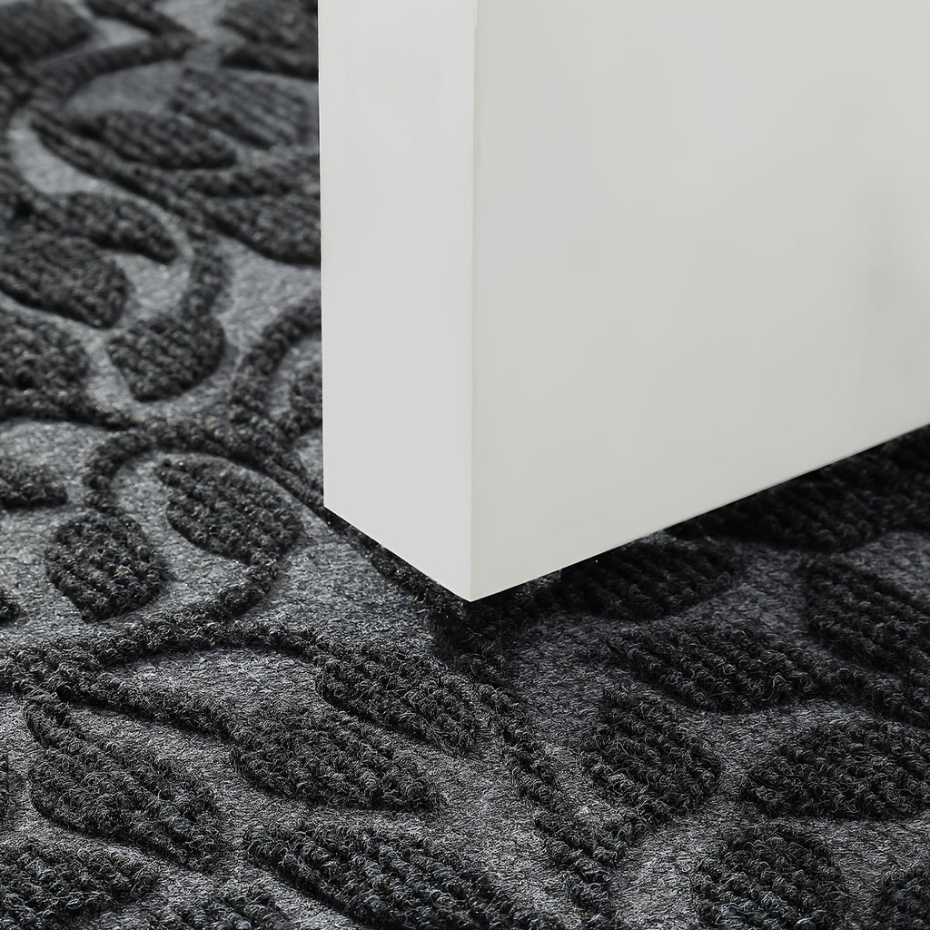WelcomeMat - Alfombra de entrada extrarresistente para hogares con mucho movimiento y todas las estaciones | elesira