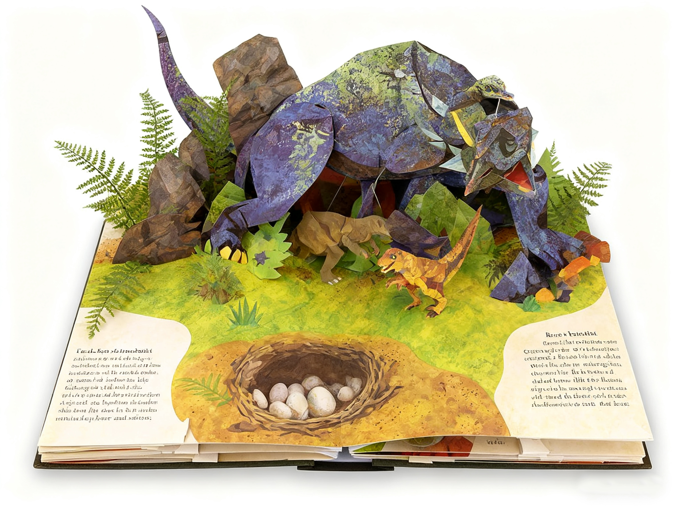 🦖3D kolekce Prehistorica Pop-Up: dinosauři | elesira