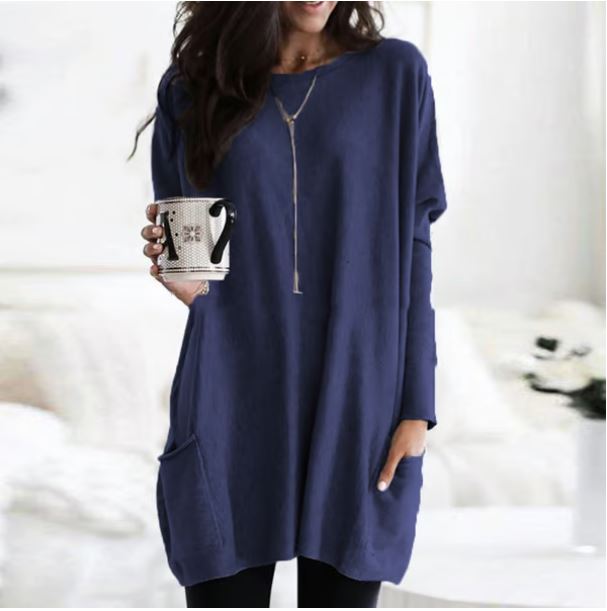 VeloriNest FlowBlouse | اشعري بحرية الراحة الناعمة كالغيوم التي تبرز جمال كل منحنى | elesira