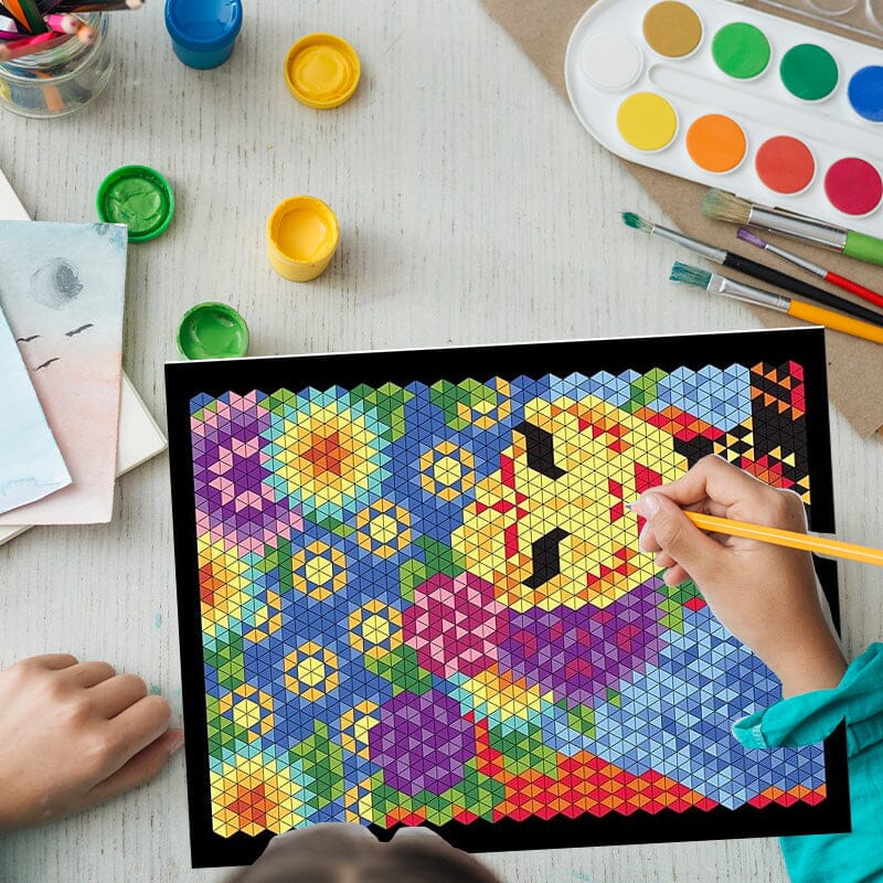 VibrantDream - Libérez une créativité qui dissipe le stress grâce à chaque explosion de couleurs audacieuses | elesira