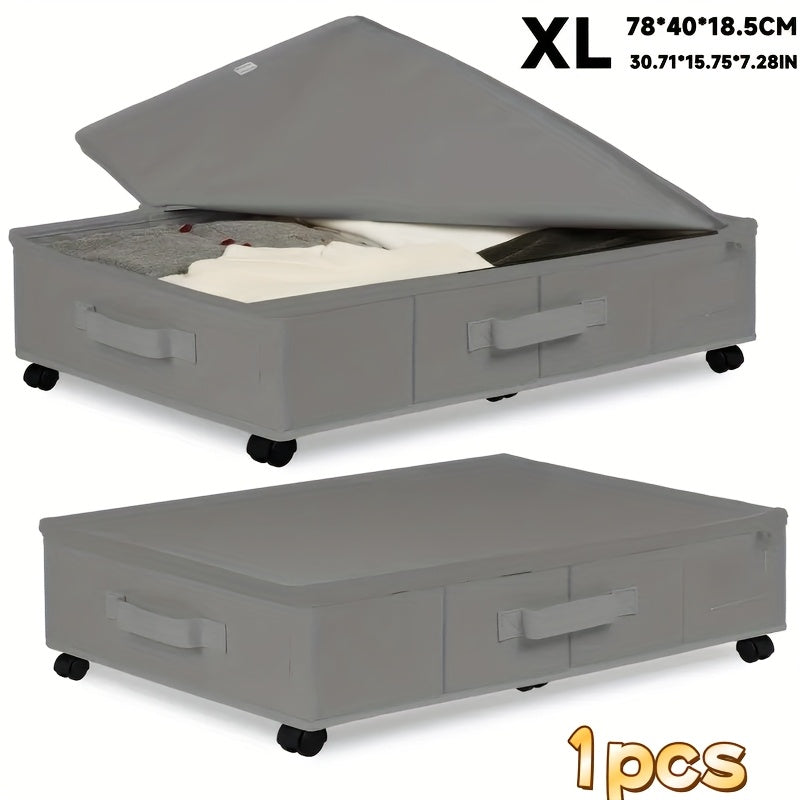 SmartSpace Under-Bed Organizer – Mobile Storage Solution | elesira
