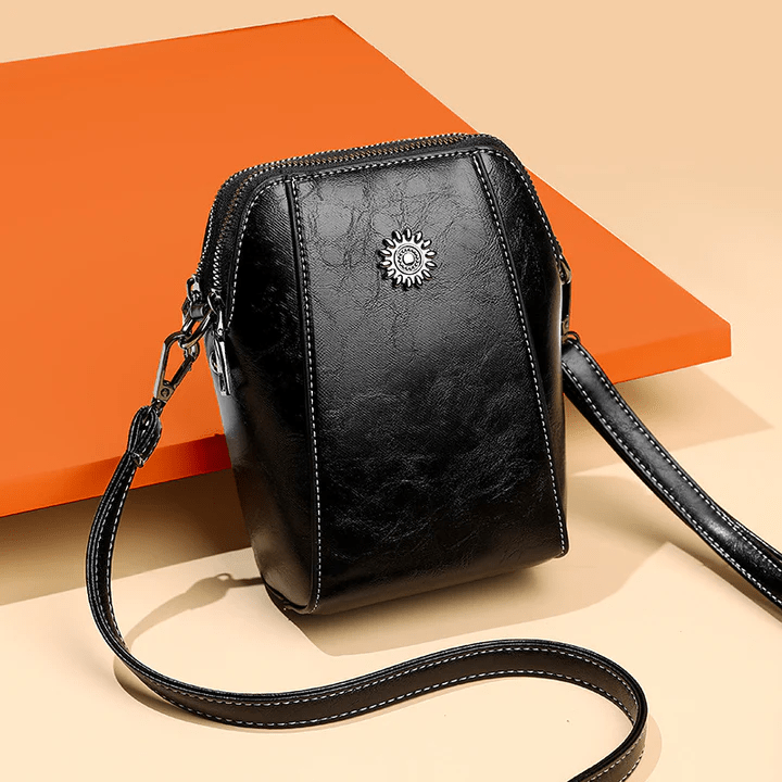 VioraLux Leather Crossbody | Command Attention with Timeless Elegance and Effortless Confidence | elesira