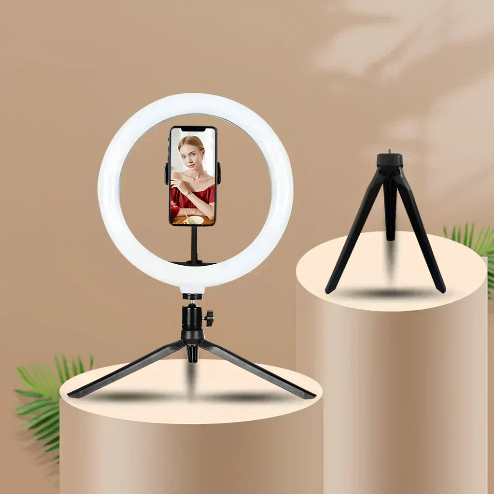 Aro de luz Radiance Pro – LED ajustável para uma iluminação perfeita | elesira