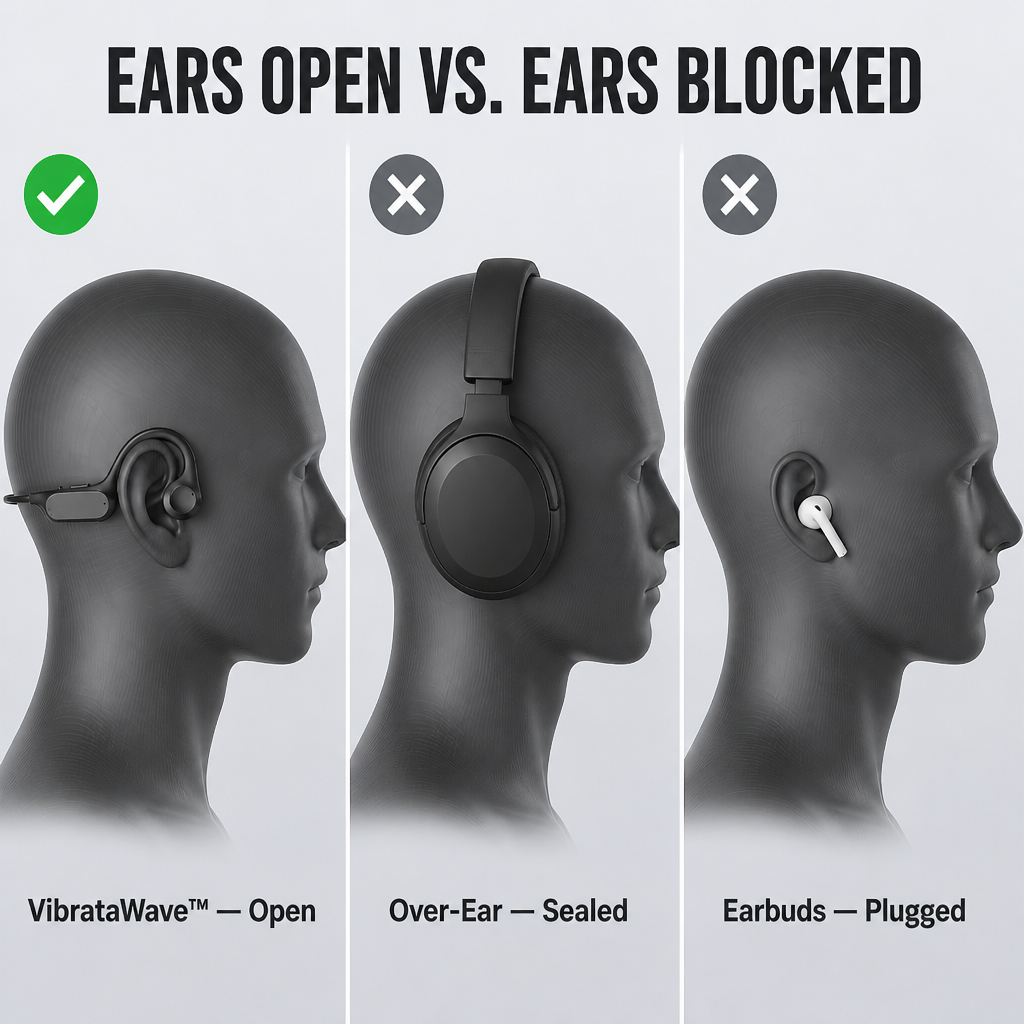 VibrataWave | Listen to Your Music and Every Car with Ears Fully Alert | elesira