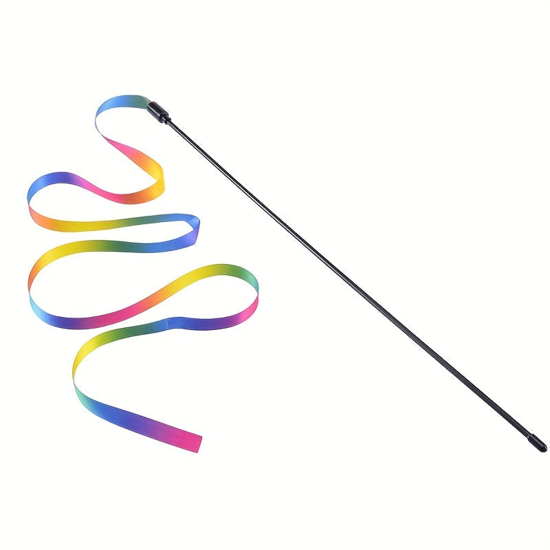 WhiskerWand - Colorful Teaser Stick for Playful Cats | elesira