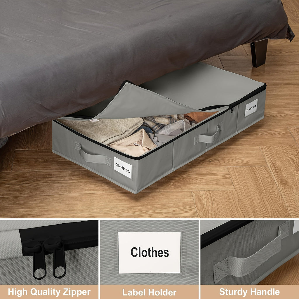 SmartSpace Under-Bed Organizer – Mobile Storage Solution | elesira