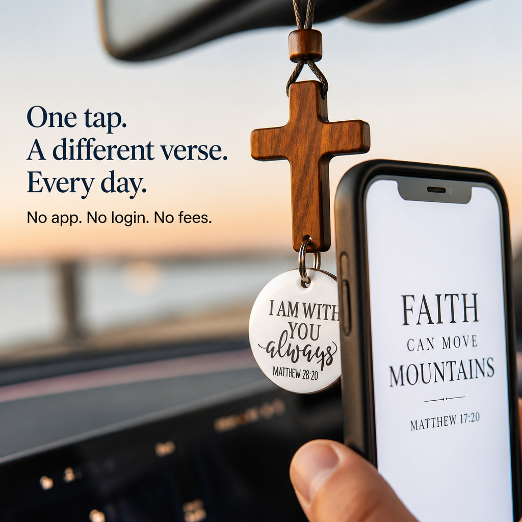 SoteraGrace | Tap the Cross, Receive a New Bible Verse Each Day | elesira