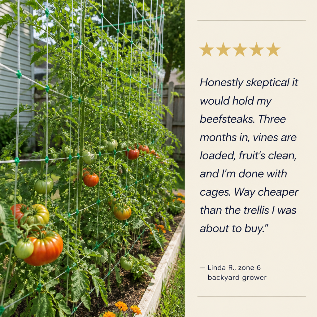 SkyRiseGrid | Double Your Yield in Half the Garden Room | elesira