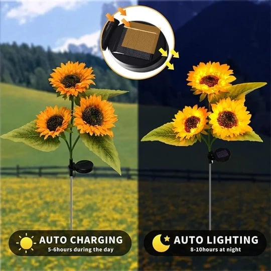SolarBloom | Trasforma le tue notti con una calda luce solare senza sforzo | elesira