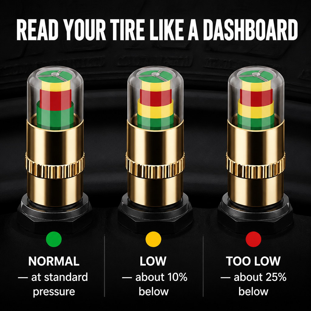 VeloGuard - Spot Low Tire Pressure Instantly Before Each Ride | elesira