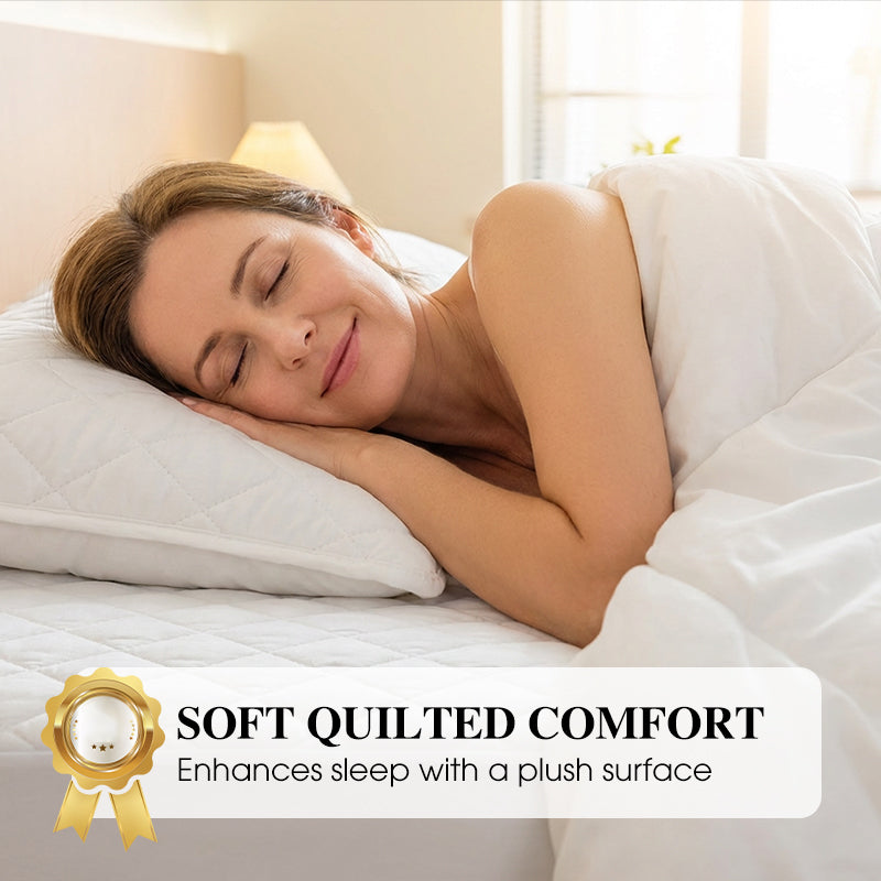 VelumiGuard Mattress Protector Set - Wrap Your Bed in Cloud-Like Softness and Rock-Solid, Worry-Free Shielding | elesira