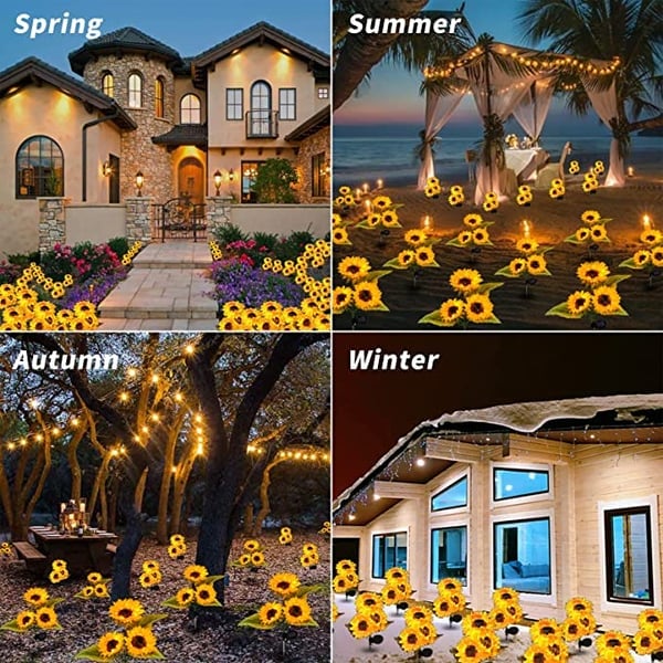SolarBloom | Trasforma le tue notti con una calda luce solare senza sforzo | elesira