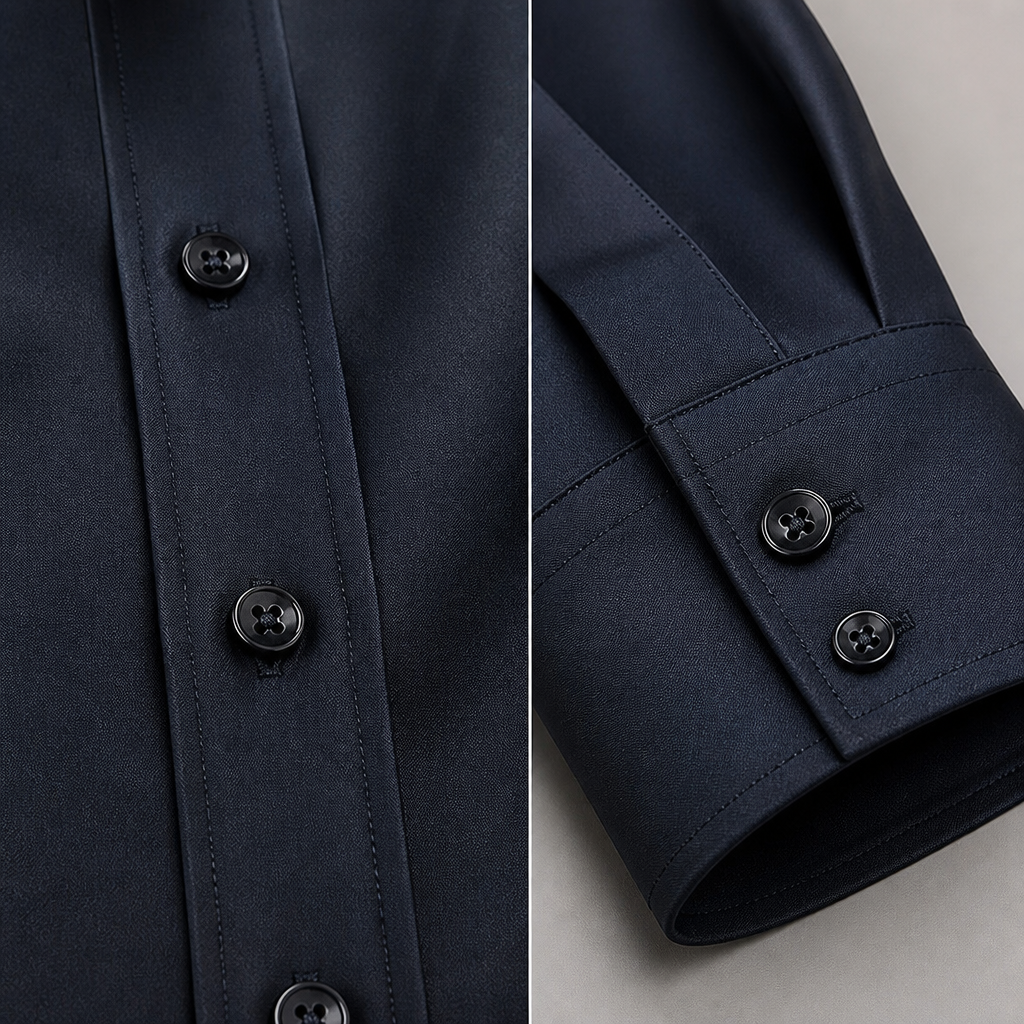 VulcanTherm – Brushstroke-Patterned Slim-Fit Fleece-Lined Shirt | elesira
