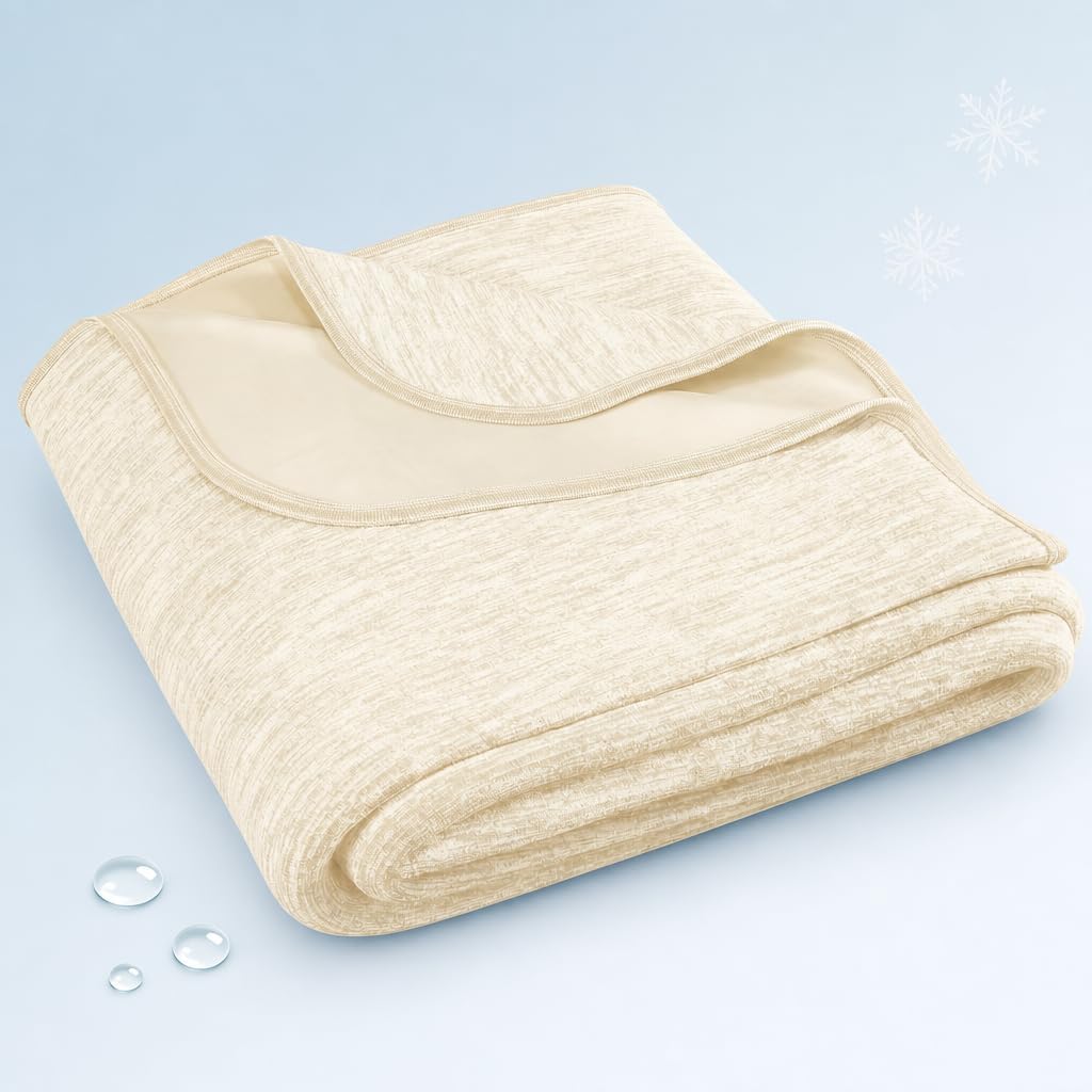 Cool Comfort Queen Cooling Blanket With Q Max Over 0.4 Fabric For Hot Sleepers - Elesira