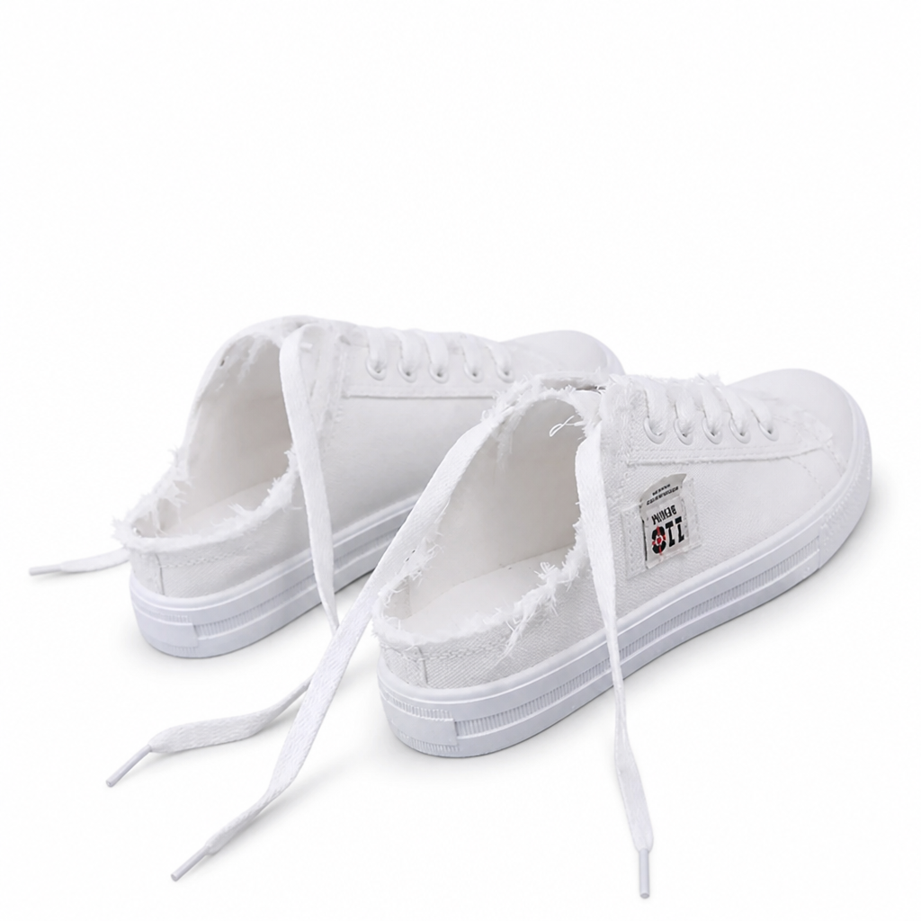 VivaStride Denim Mule Sneakers | Κάντε ανάλαφρα βήματα, δείξτε δυναμική και νιώστε ασταμάτητη όλη μέρα | elesira
