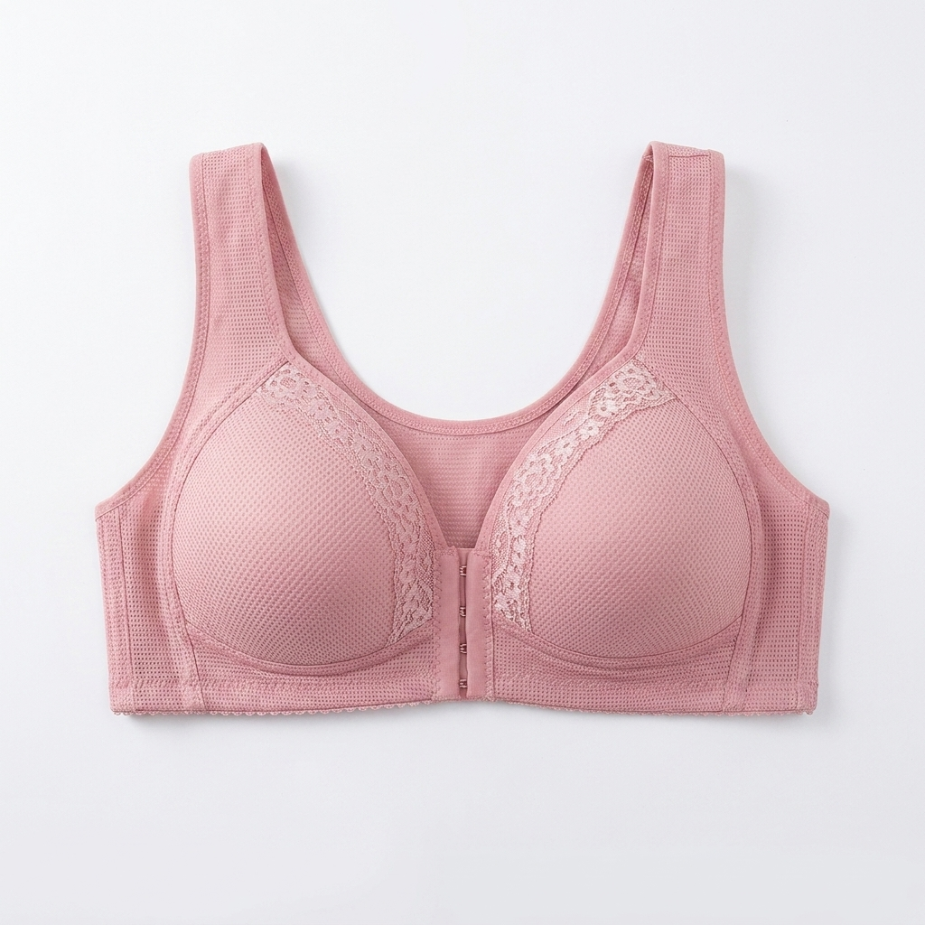 VivaFemme – Sutien din dantelă, fără bretele, cu închidere frontală | elesira