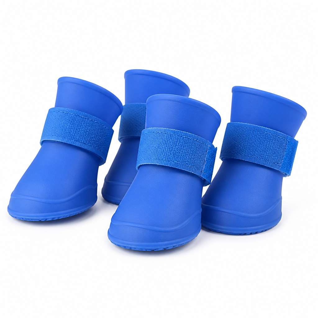Waterproof & Anti-Slip Dog Boots With Adjustable Strap | elesira