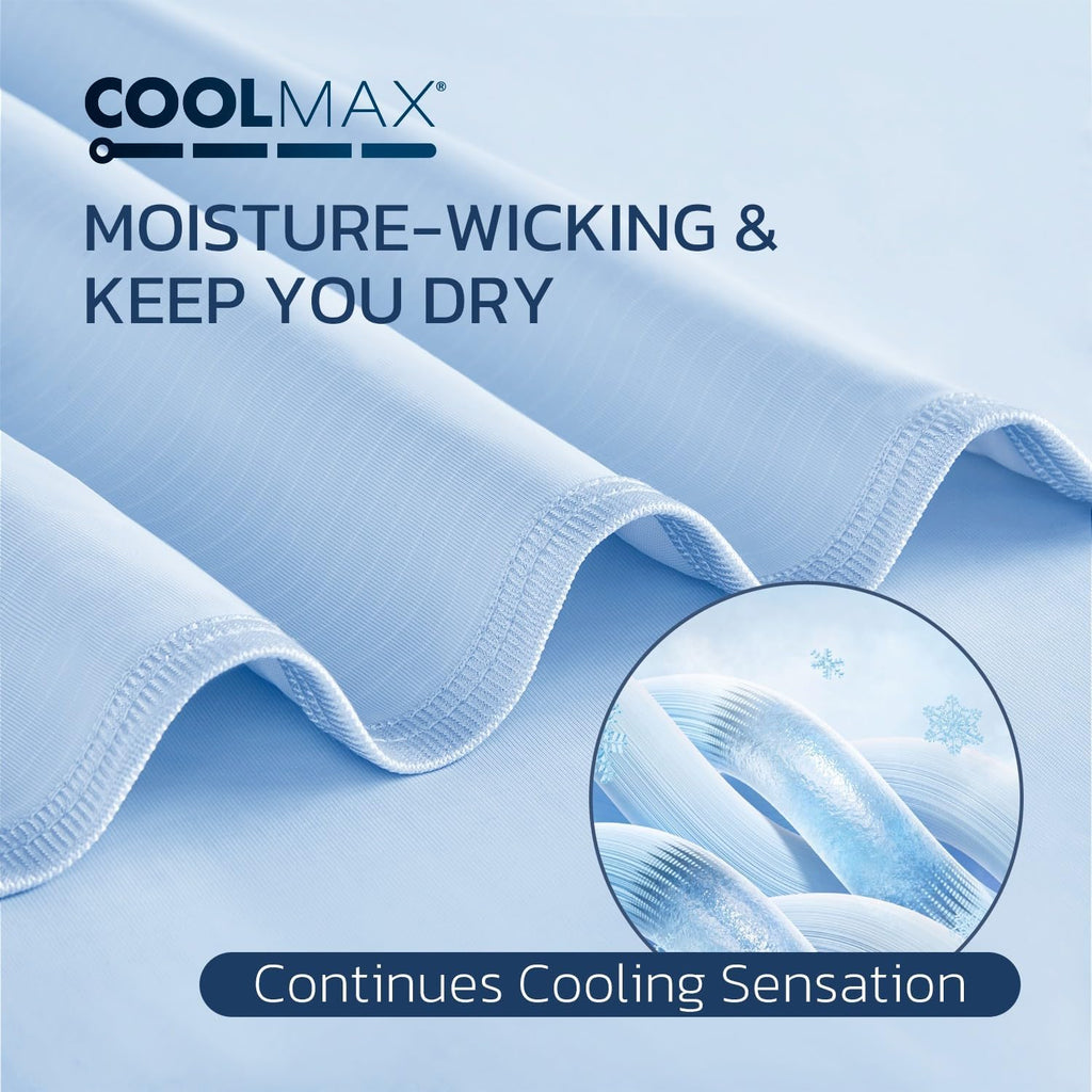 Cool Comfort Queen Cooling Blanket With Q Max Over 0.4 Fabric For Hot Sleepers - Elesira