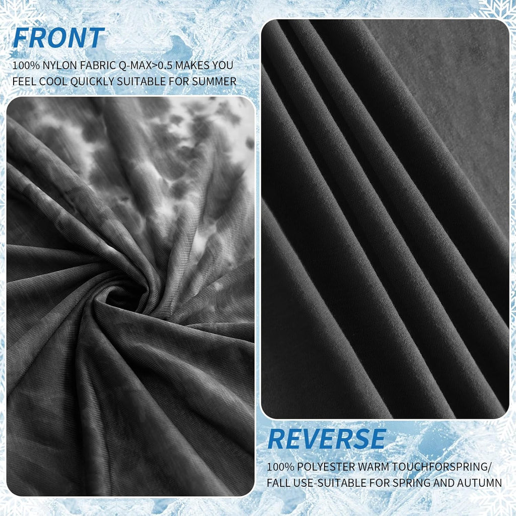 Manta refrescante Chill Comfort Arc-Chill, leve, para viagens de verão, para noites quentes - Elesira